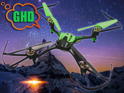 2.4G quadrocopter aircraft(six-axis gyroscope)