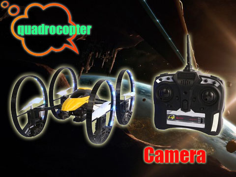 quadrocopter  aircraft(With 300,000 pixels)