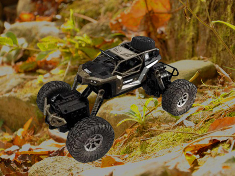 1:16 four-driven dual-steering waterproof climbing car (including electricity)