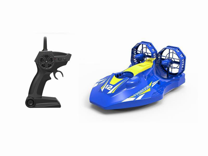 2.4G amphibious remote control Hovercraft