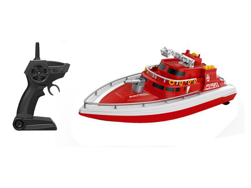 2.4G Sprinkler Fire Boat