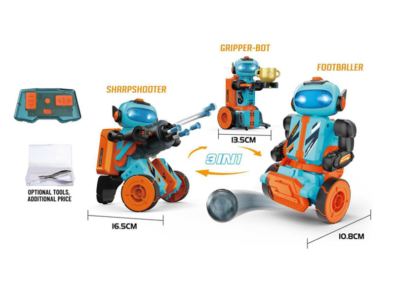 3-in-1 remote-controlled robot (remote version) 